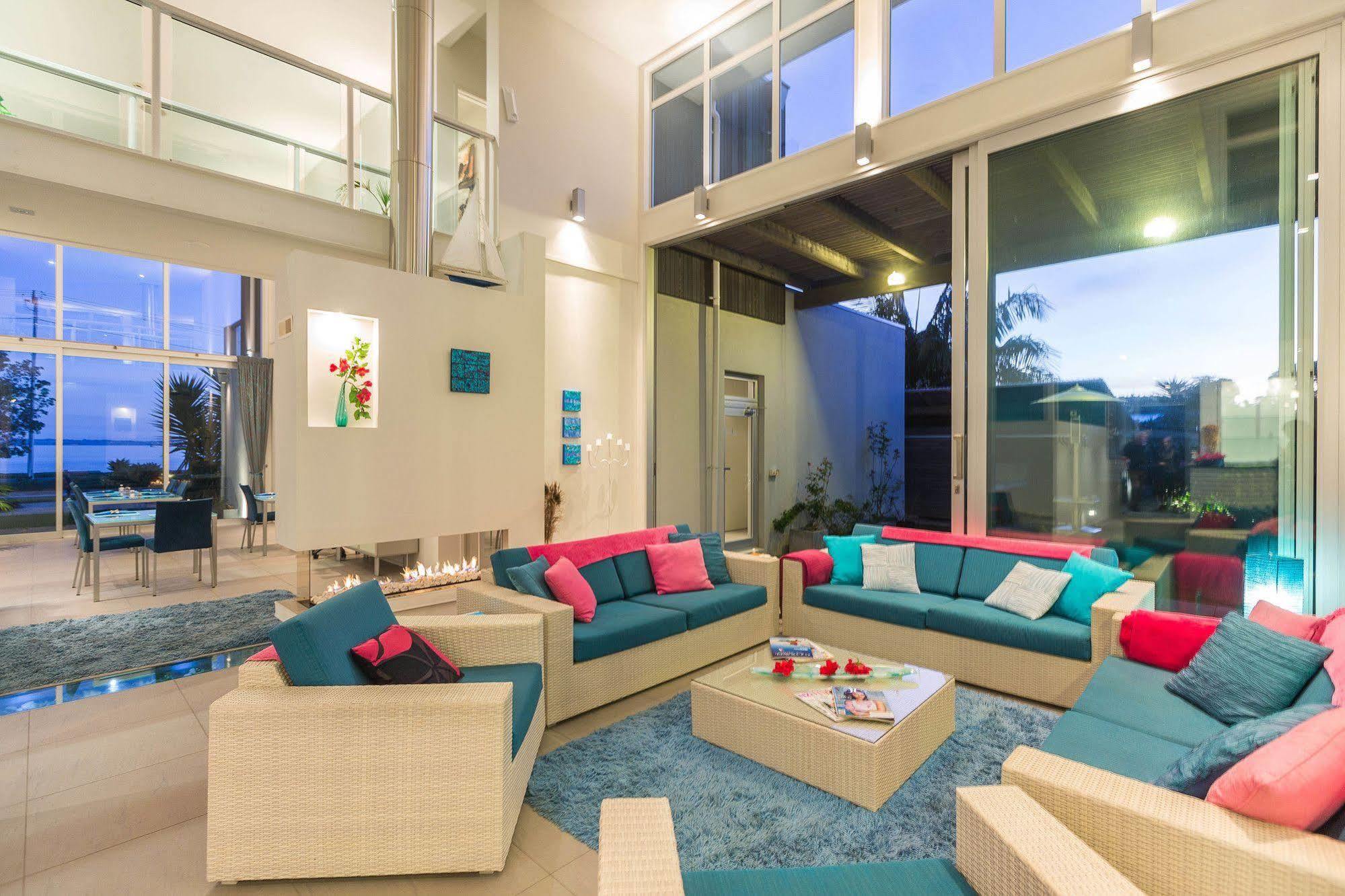 Waiheke Waterfront Lodge Oneroa Extérieur photo